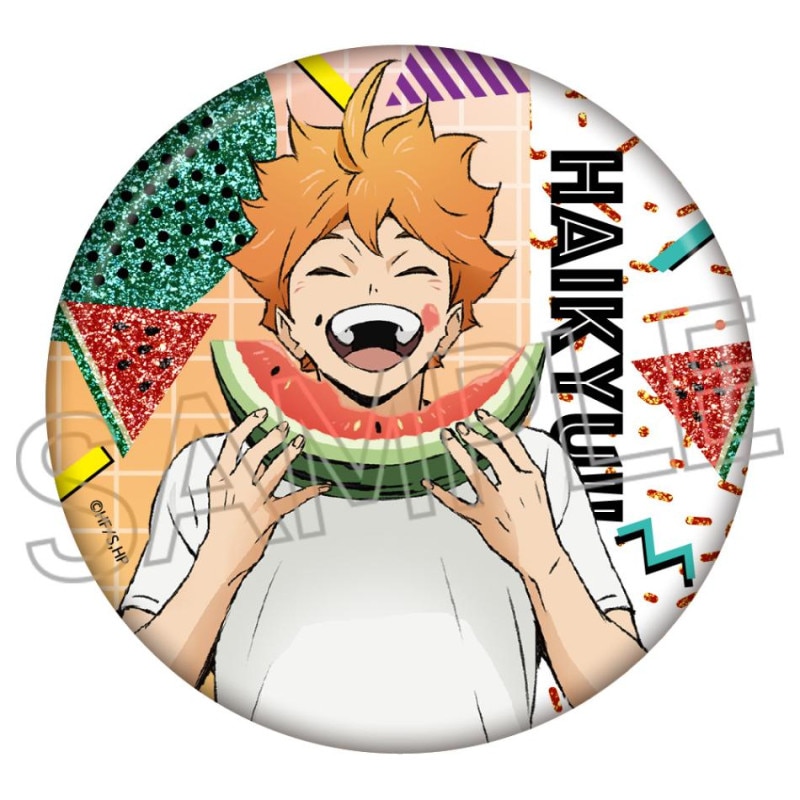 ハイキュー!! シャインシリーズ キラキラ缶バッジVol.2 日向翔陽