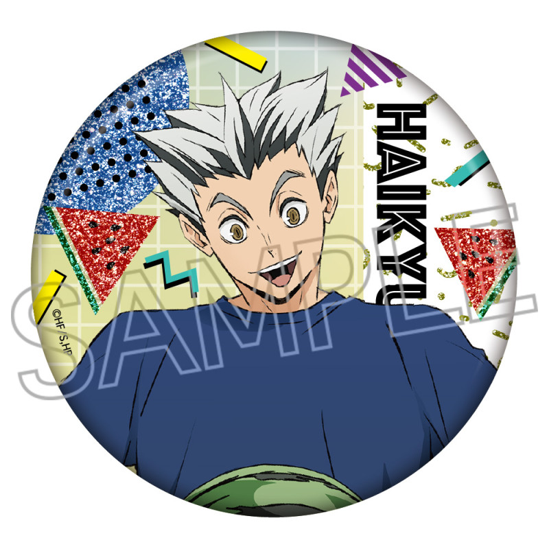 ハイキュー!! シャインシリーズ キラキラ缶バッジVol.2 木兎光太郎