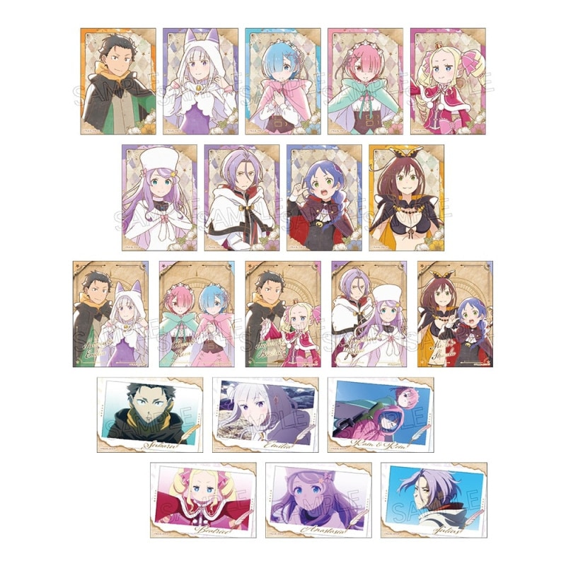 Re:ゼロから始める異世界生活 百面相缶バッジvol.2 BOX（9個入） | Re