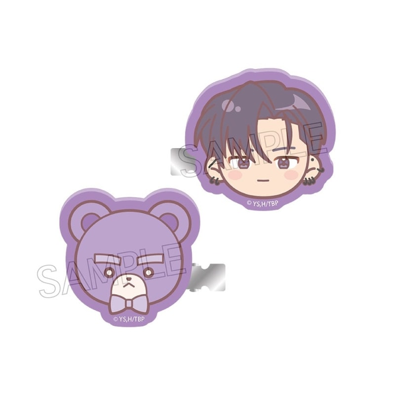 多聞くん今どっち！？　前髪クリップ　甲斐倫太郎＆リンちゃん