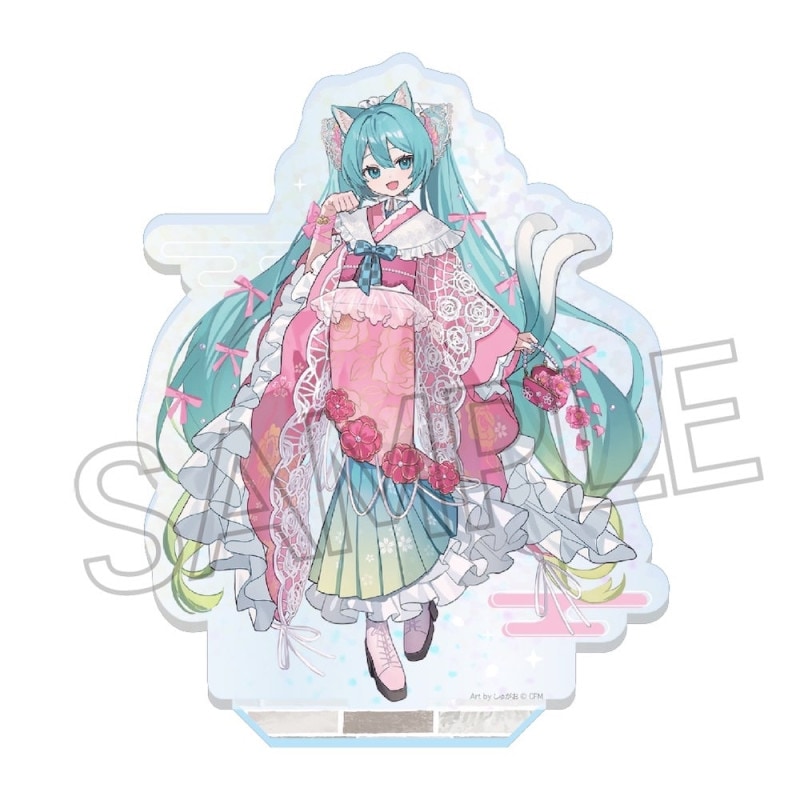 初音ミク 【京まふ事後通販】百鬼夜行 -街道さんぽ- ホロアクリルスタンド(L) 初音ミク