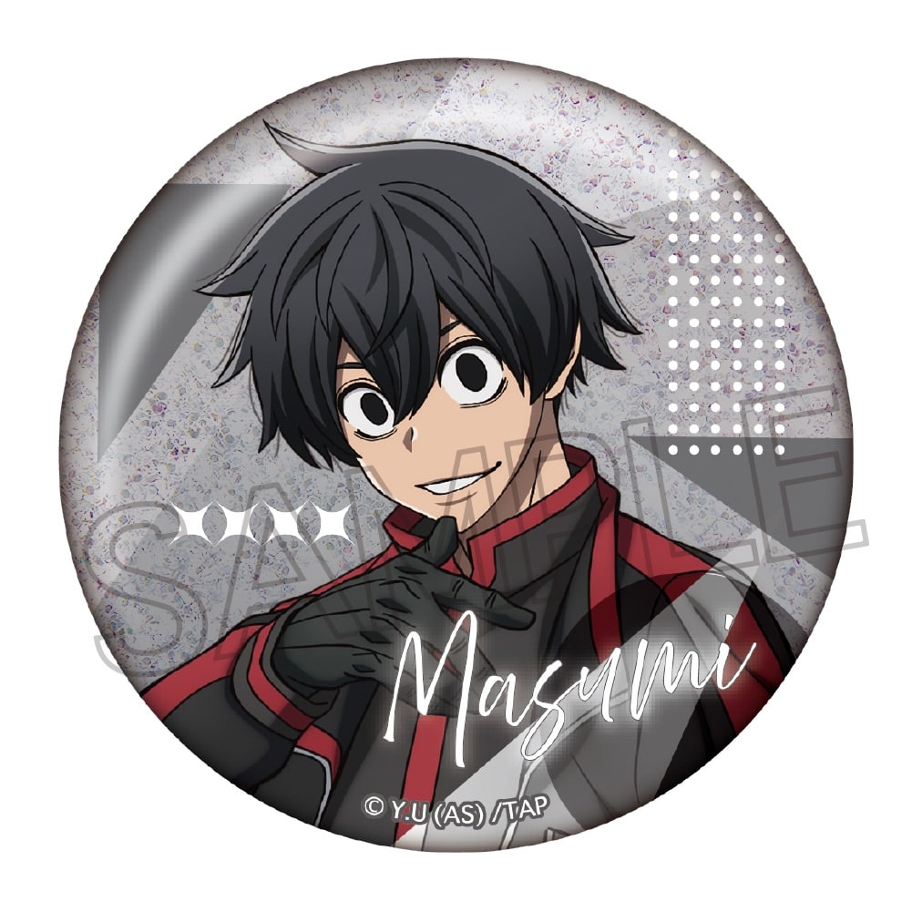 桃源暗鬼 グリッター缶バッジ 等々力 桃源暗鬼 グリッター缶バッジ 等々力