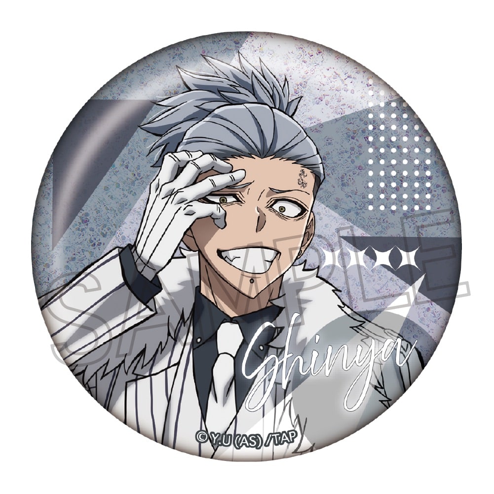 桃源暗鬼 グリッター缶バッジ 等々力 桃源暗鬼 グリッター缶バッジ 等々力