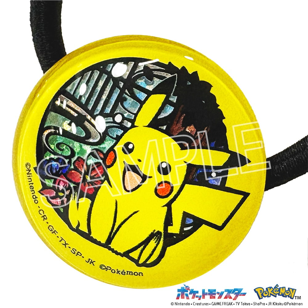 ポケットモンスター 切り絵シリーズ キラキラヘアゴム ピカチュウA