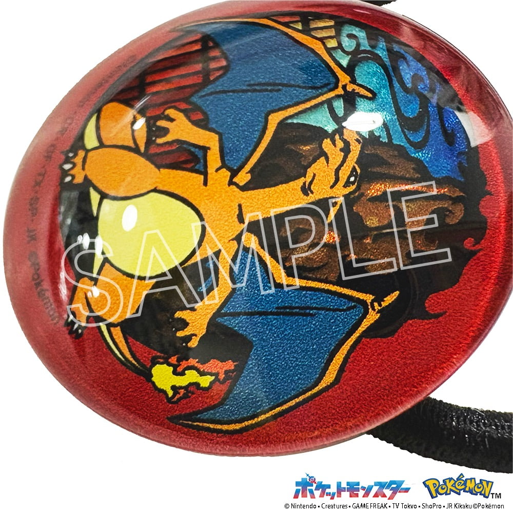 ポケットモンスター 切り絵シリーズ キラキラヘアゴム リザードン