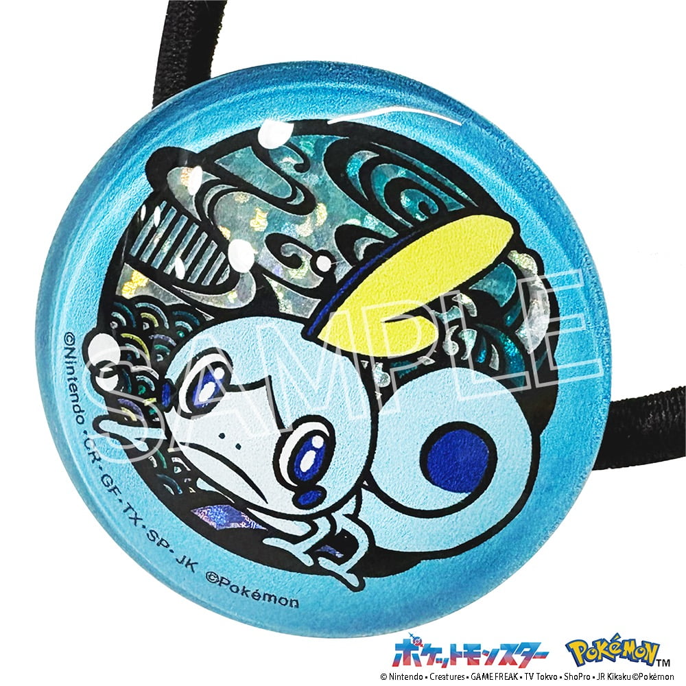 ポケットモンスター 切り絵シリーズ キラキラヘアゴム メッソン