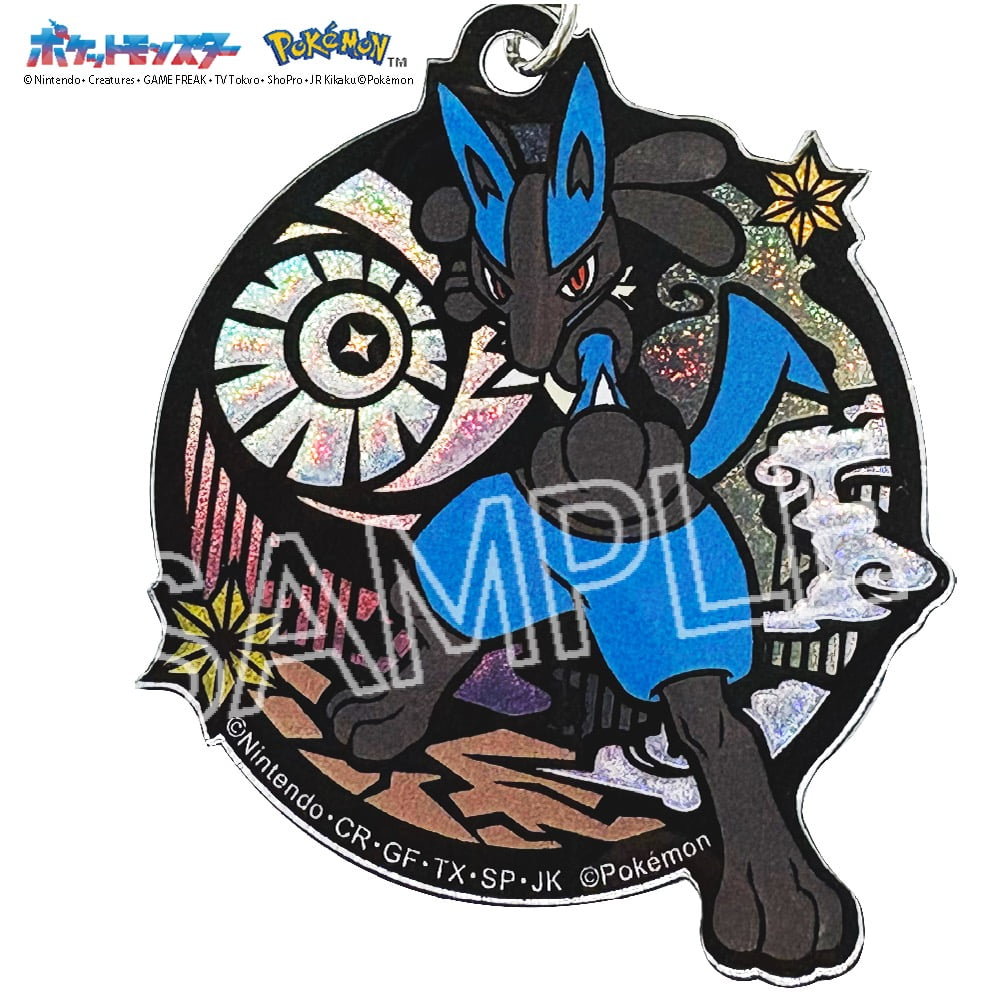 素敵な ポケットモンスター グリッターキーホルダー 切り絵シリーズ ポスター
