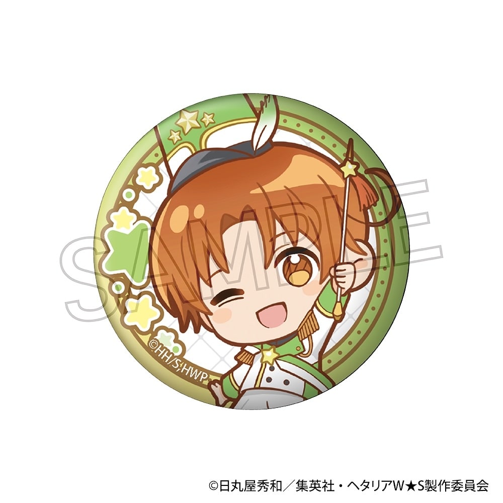 ヘタリアWorld☆Stars 缶バッジ -マーチング- BOX（10個入