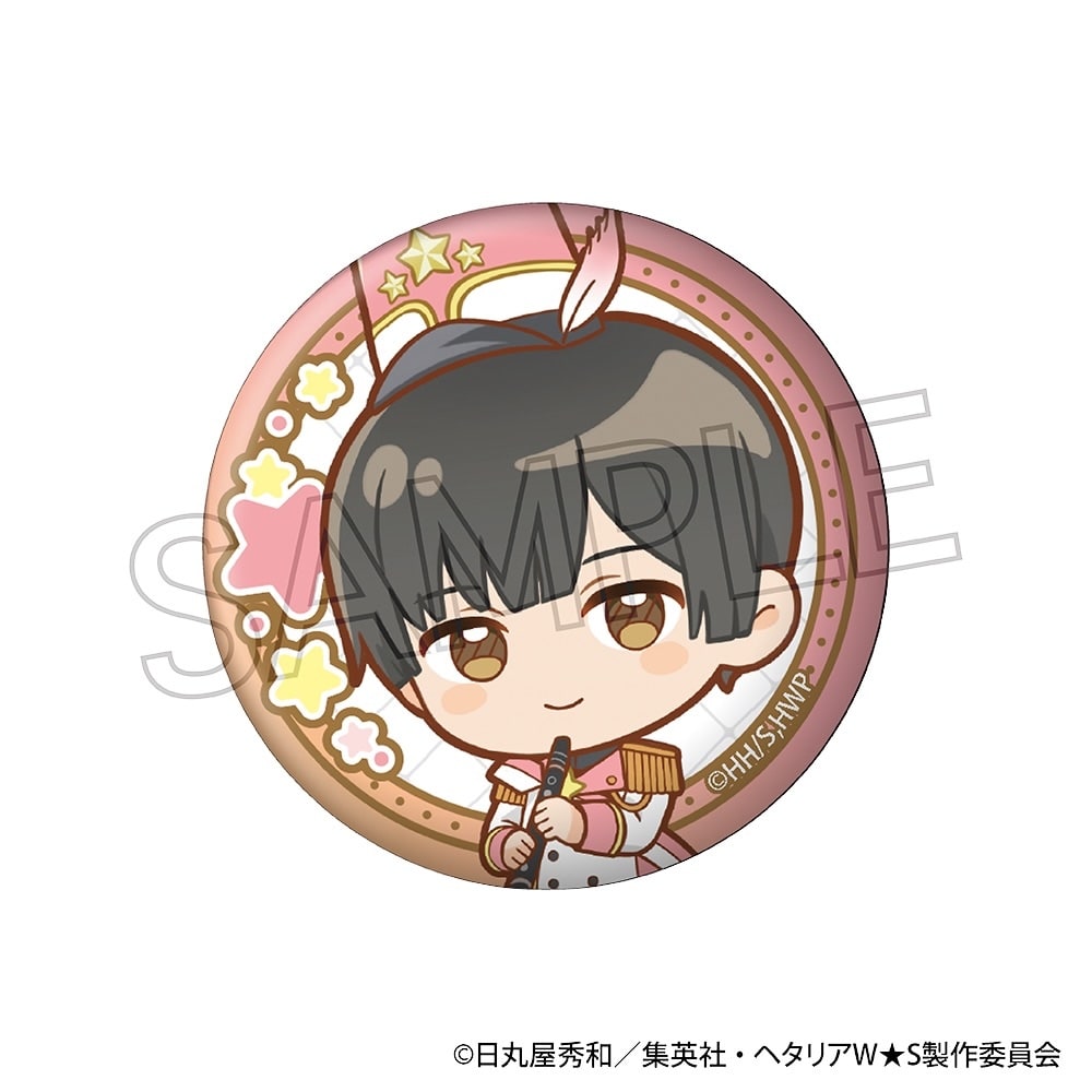 ヘタリアWorld☆Stars 缶バッジ -マーチング- BOX（10個入