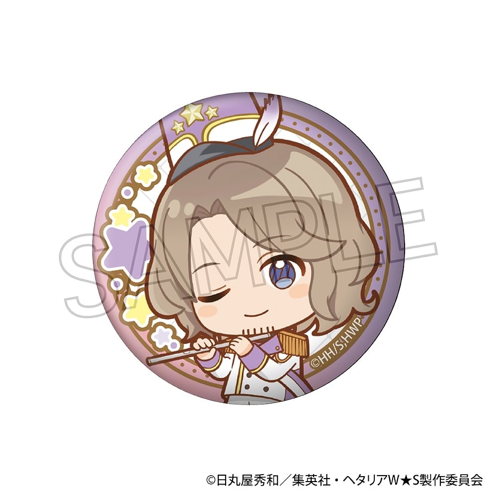 ヘタリアWorld☆Stars 缶バッジ -マーチング- BOX（10個入