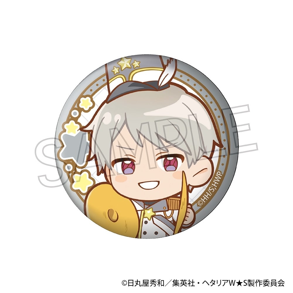 ヘタリアWorld☆Stars 缶バッジ -マーチング- BOX（10個入