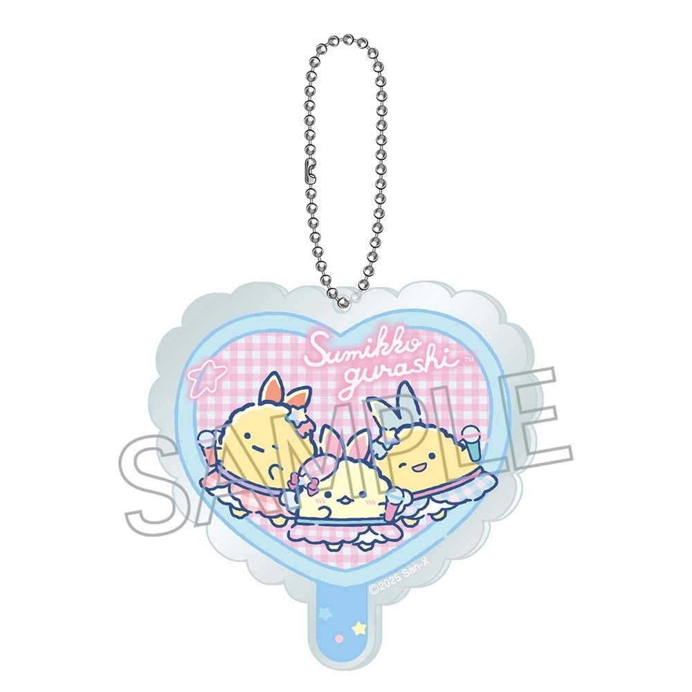 すみっコぐらし デコうちわキーチェーン BOX（10個入） | すみっ