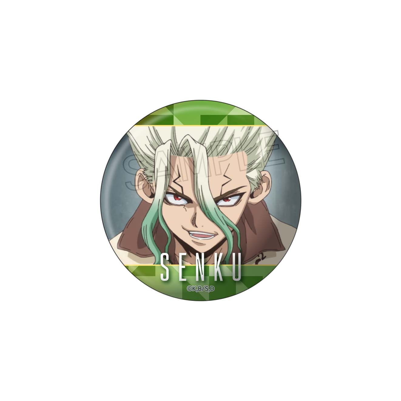 Dr.STONE 百面相 缶バッジ Vol.2 BOX（8個入り） | Dr.STONE