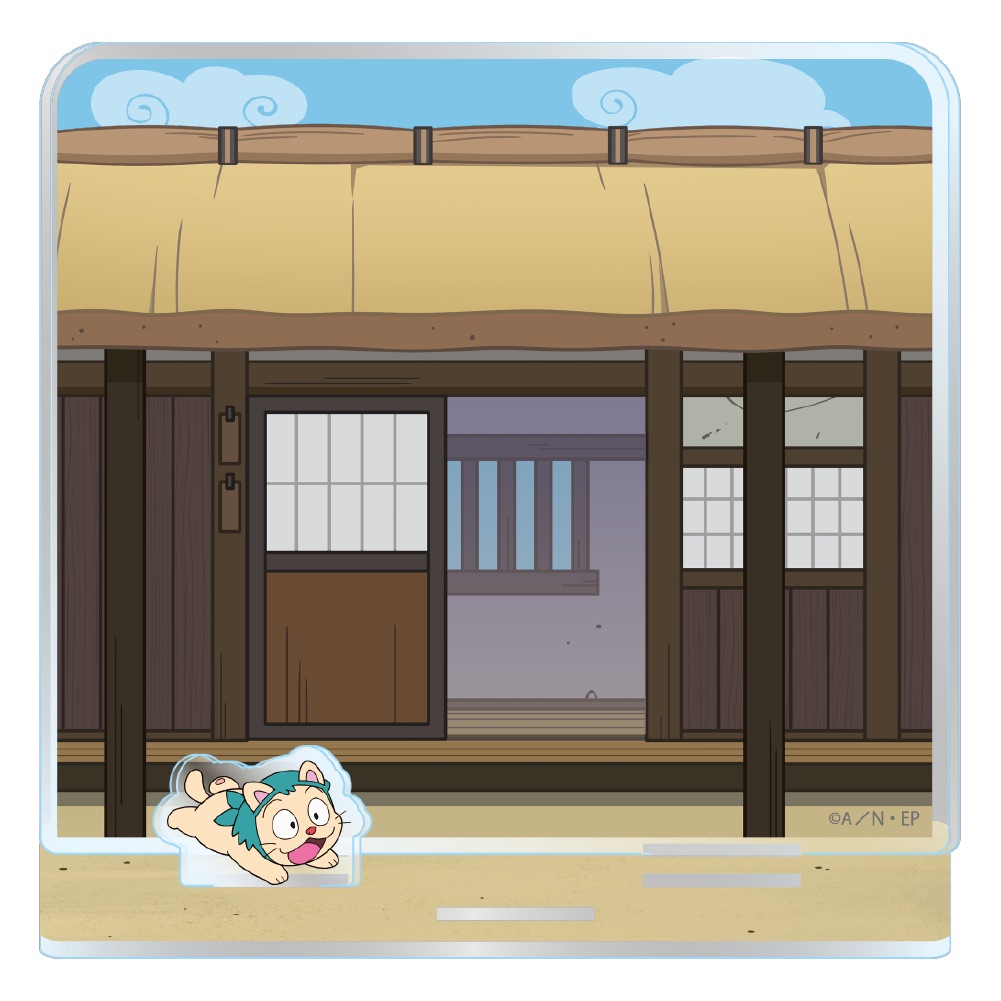 忍たま乱太郎 ジオラマアクリルスタンド 忍たま長屋 | 忍たま乱太郎