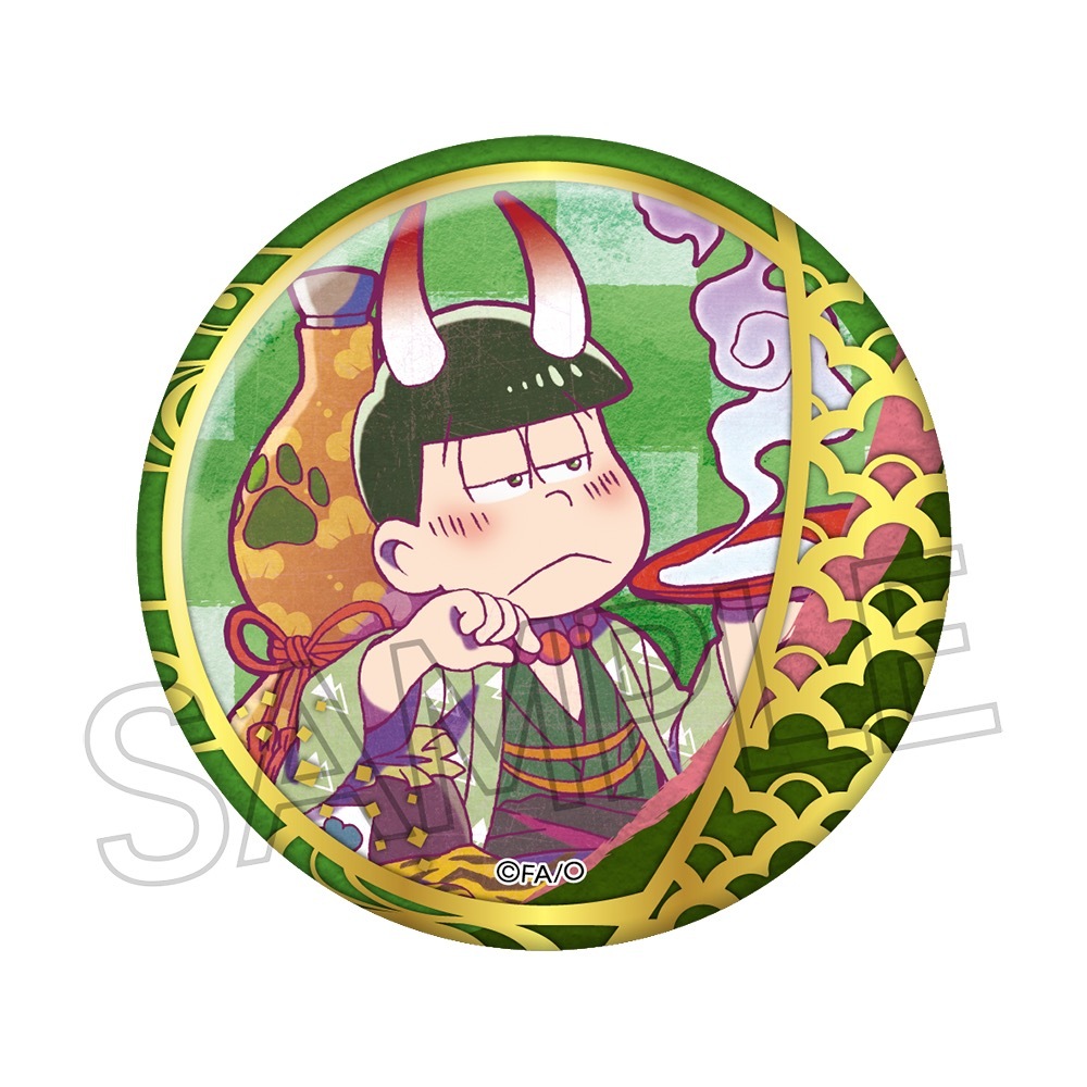 おそ松さん 天使(マルイ限定)悪魔(HMV限定)ライトバッジ12個