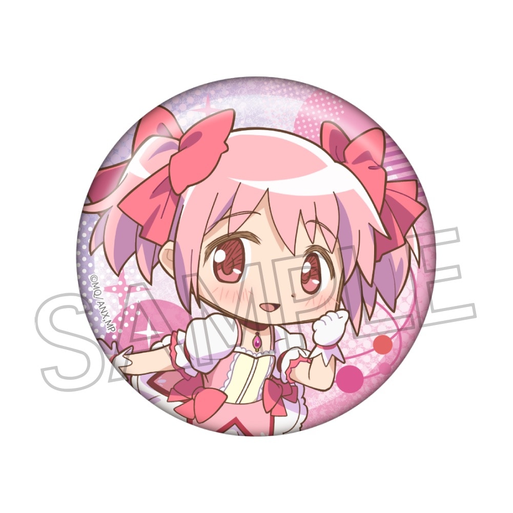 魔法少女まどか☆マギカ デフォルメ グリッター缶バッジ BOX（5個入