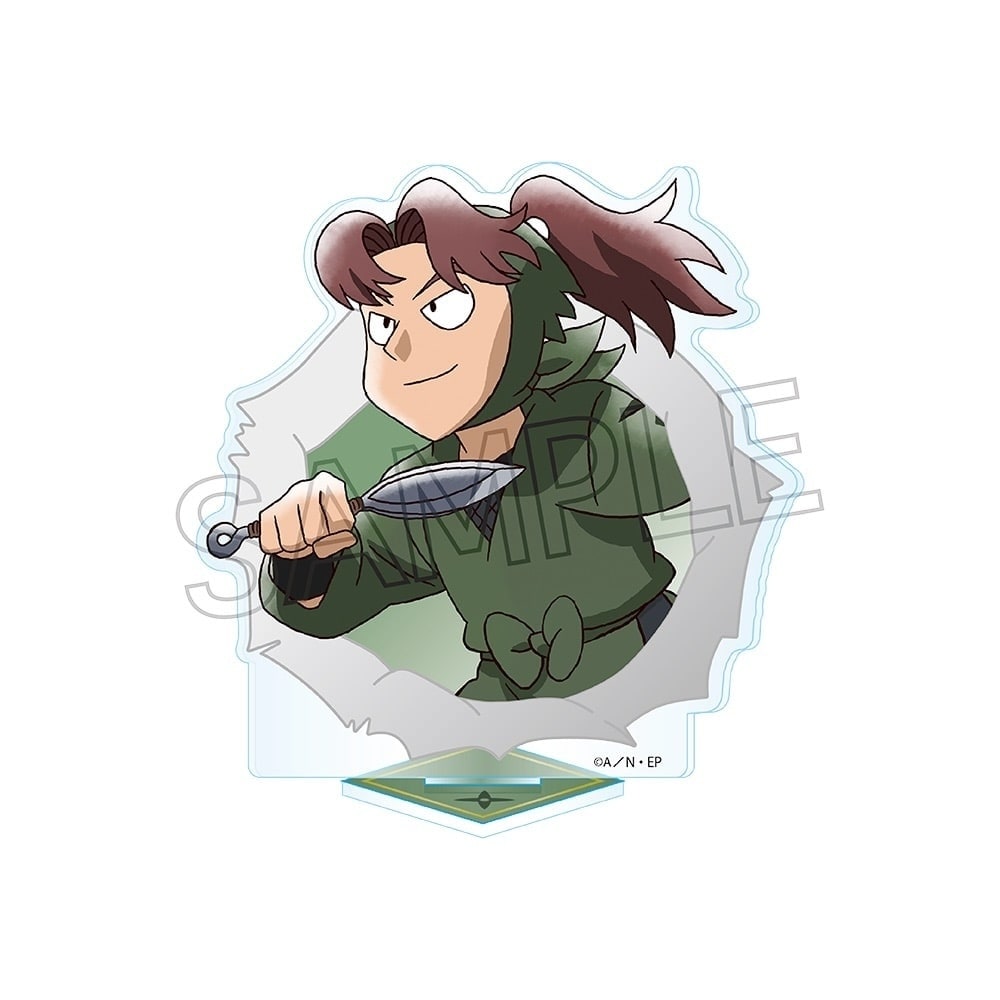 忍たま 忍たま乱太郎 アクリルスタンド 山田利吉 利吉さん 忍たま乱太郎 - 山田利吉 grunge CANVAS パーツ付きBIGアクリル