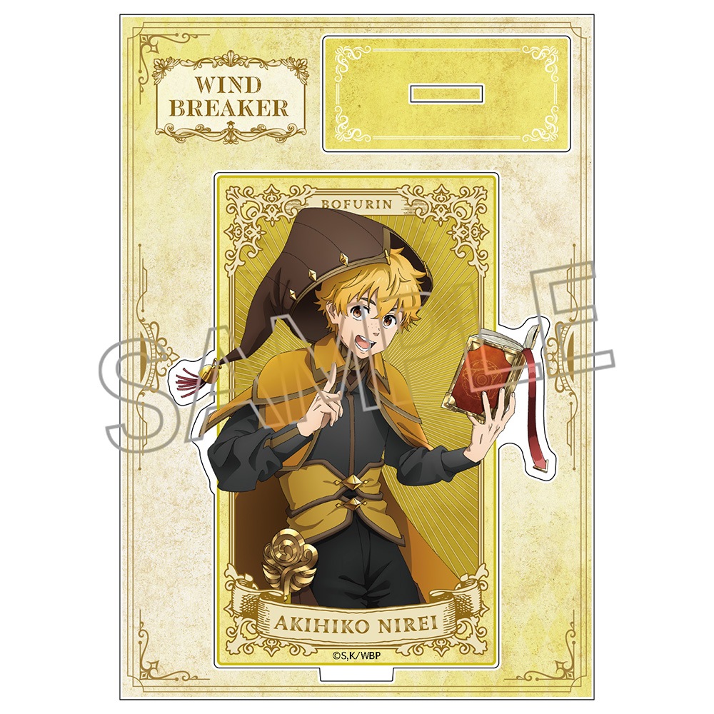 WIND BREAKER ウィンブレ アクリルスタンド 缶バッジ 楡井秋彦 WIND BREAKER ウィンブレ楡井秋彦 缶バッジアクリルバッジ推し旅