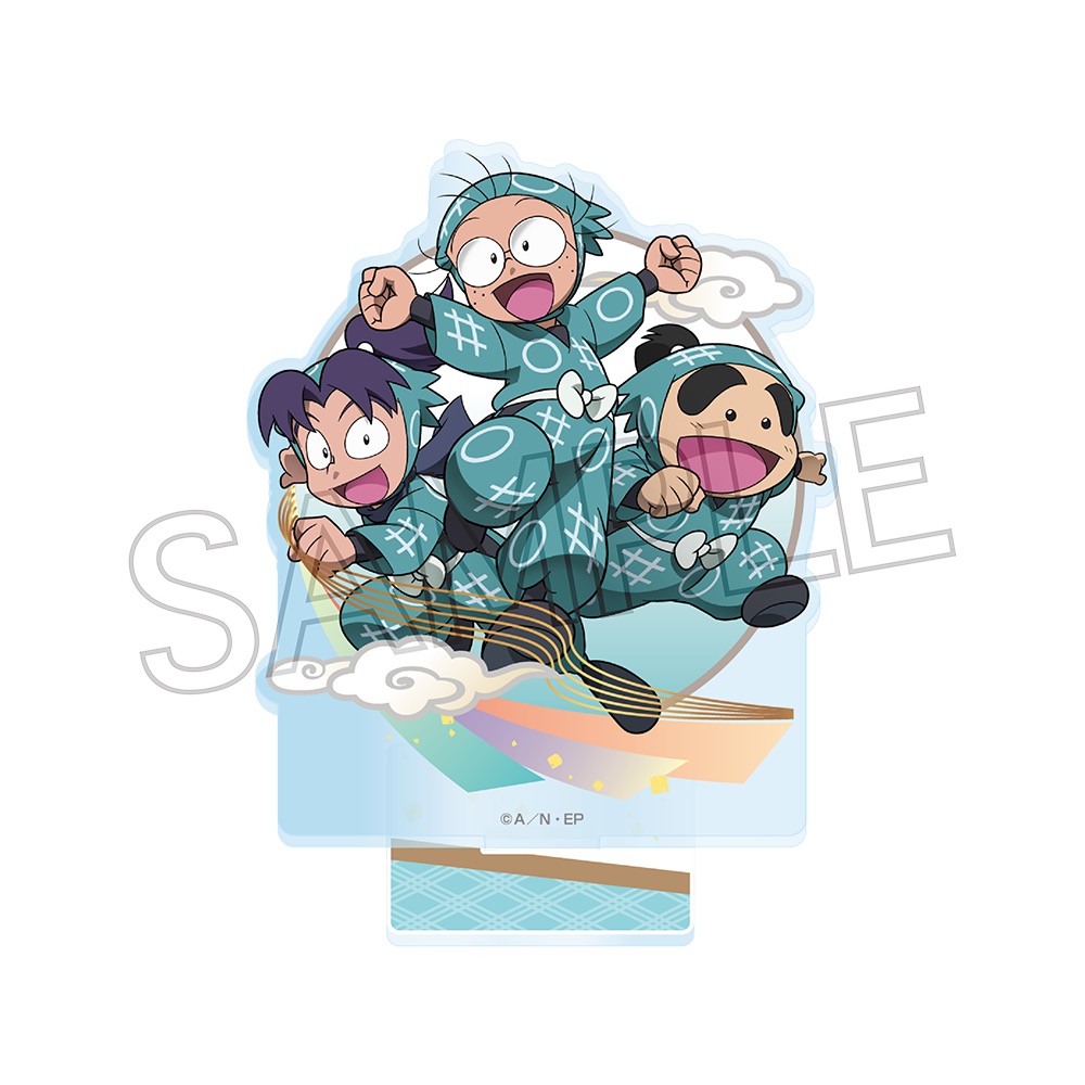 忍たま乱太郎 アクリルスタンド-いろはの段- 乱太郎&きり丸&しん