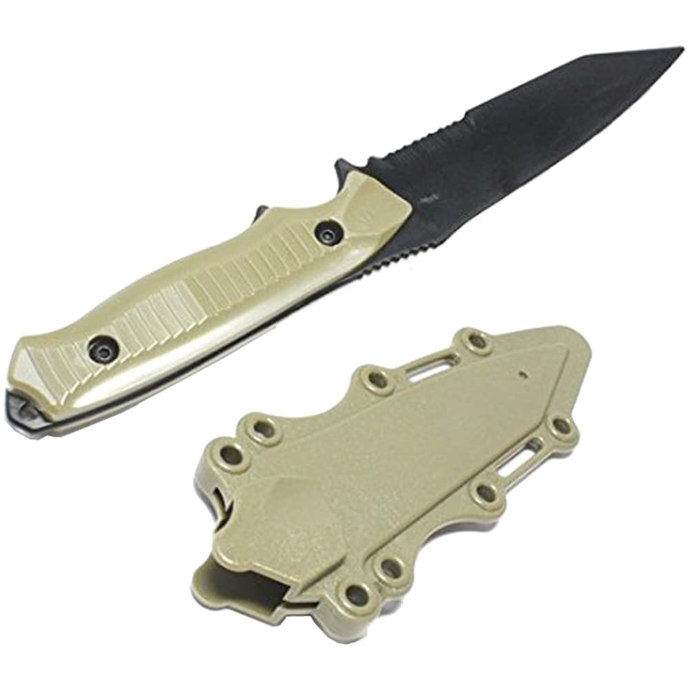 ニムラバスタイプ ダミーナイフ ハードシース付 TAN