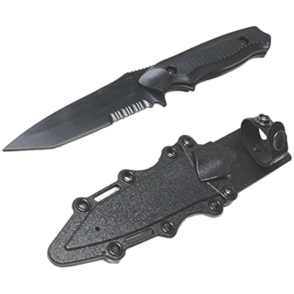 ニムラバスタイプ ダミーナイフ ベルトシース付き Black