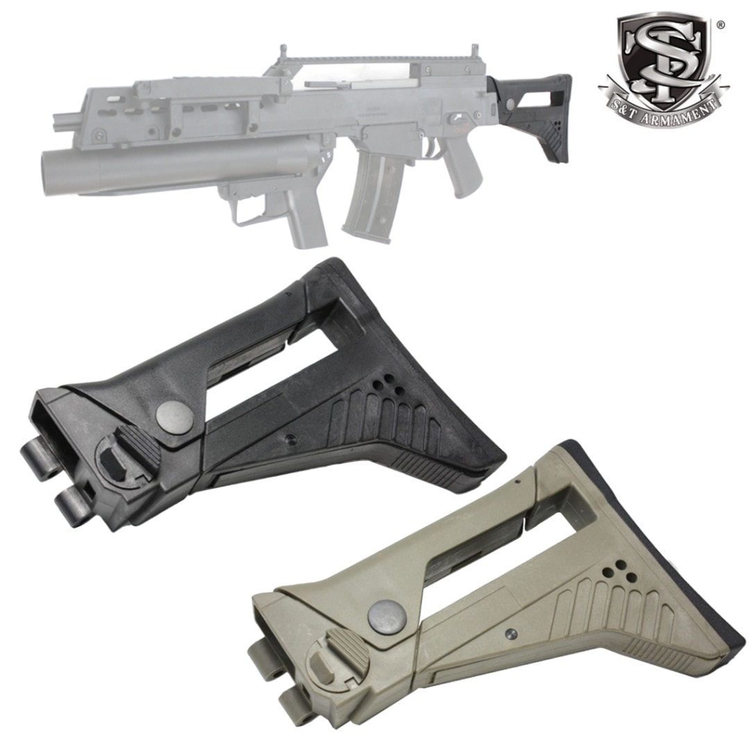 実物 TROY BATTLE AX CQB STOCK トロイ ストック Parts&Accessories