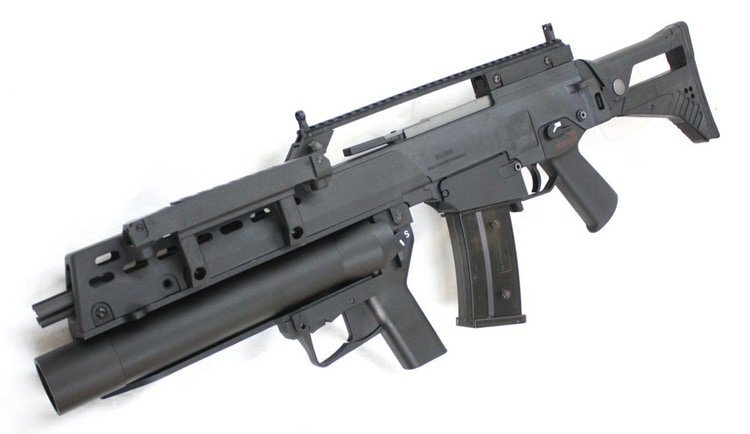 S＆T G36KE IDZ 電動ブローバック （グレネードランチャーセット）Black