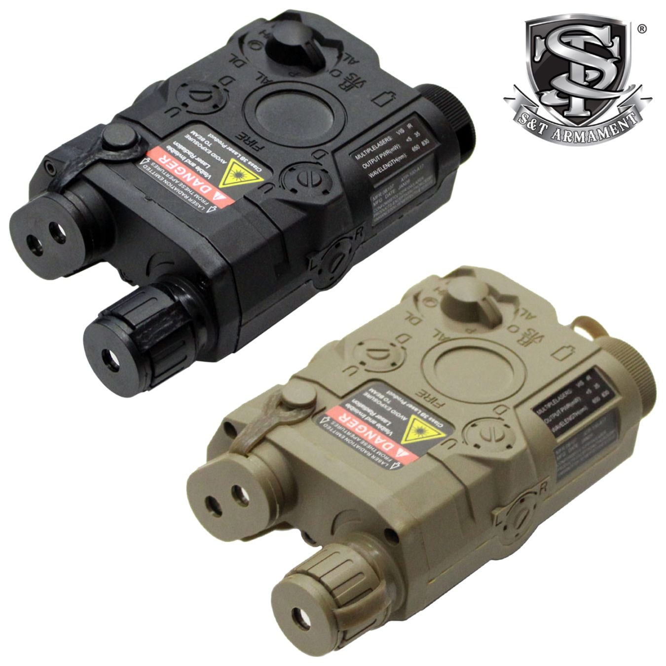 S＆T PEQ-15タイプ バッテリーケース / S&T Airsoft PEQ-15 Battery Box