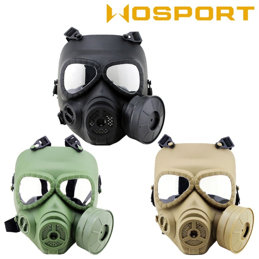 WOSPORT M04 ガスマスクタイプ フルフェイスマスク