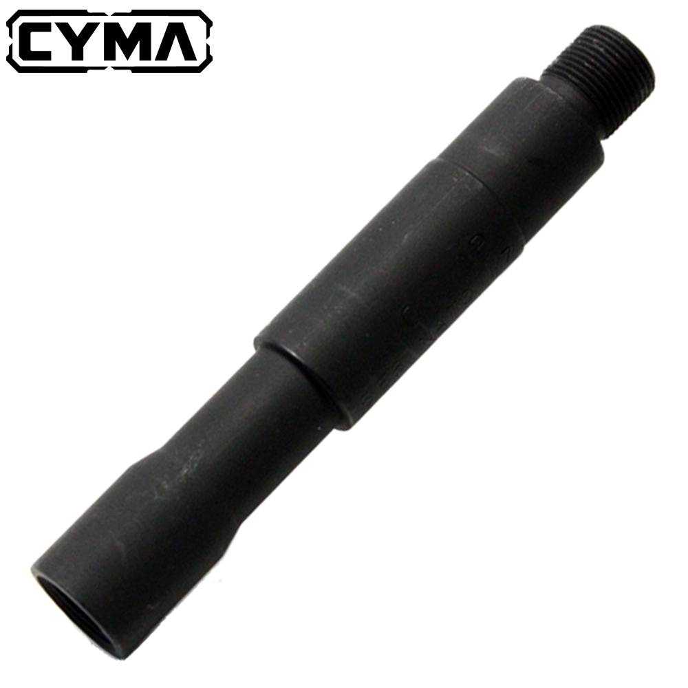 CYMA M16/M4用 4inch エクステンションバレル (14mm-/14mm-)