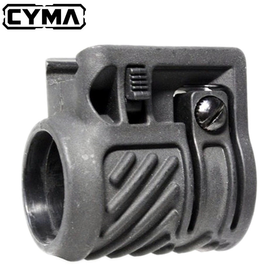 CYMA AK Tactical Flashlight Mount Black