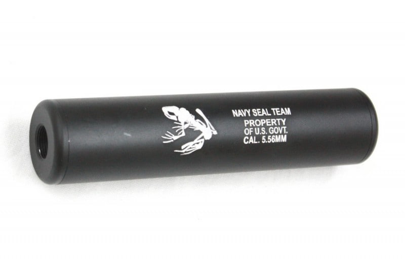 SKタイプ φ34mmx150mm サイレンサー Black (Skull Frog)