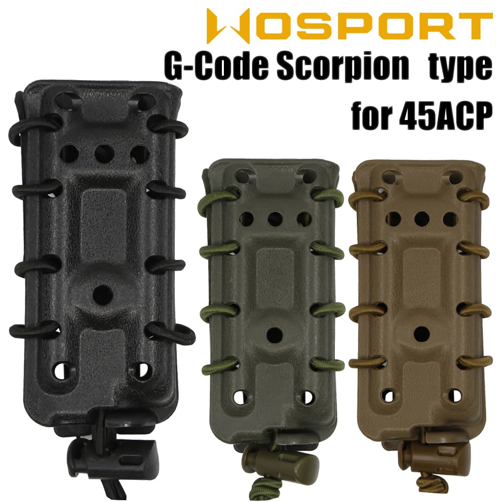 WOSPORT G-Code Scorpionタイプ 45ACPマガジンポーチ