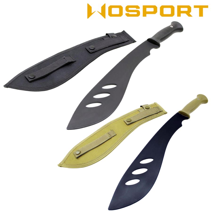 WOSPORT ダミーラバーマチェット / Rubber Training Khukri
