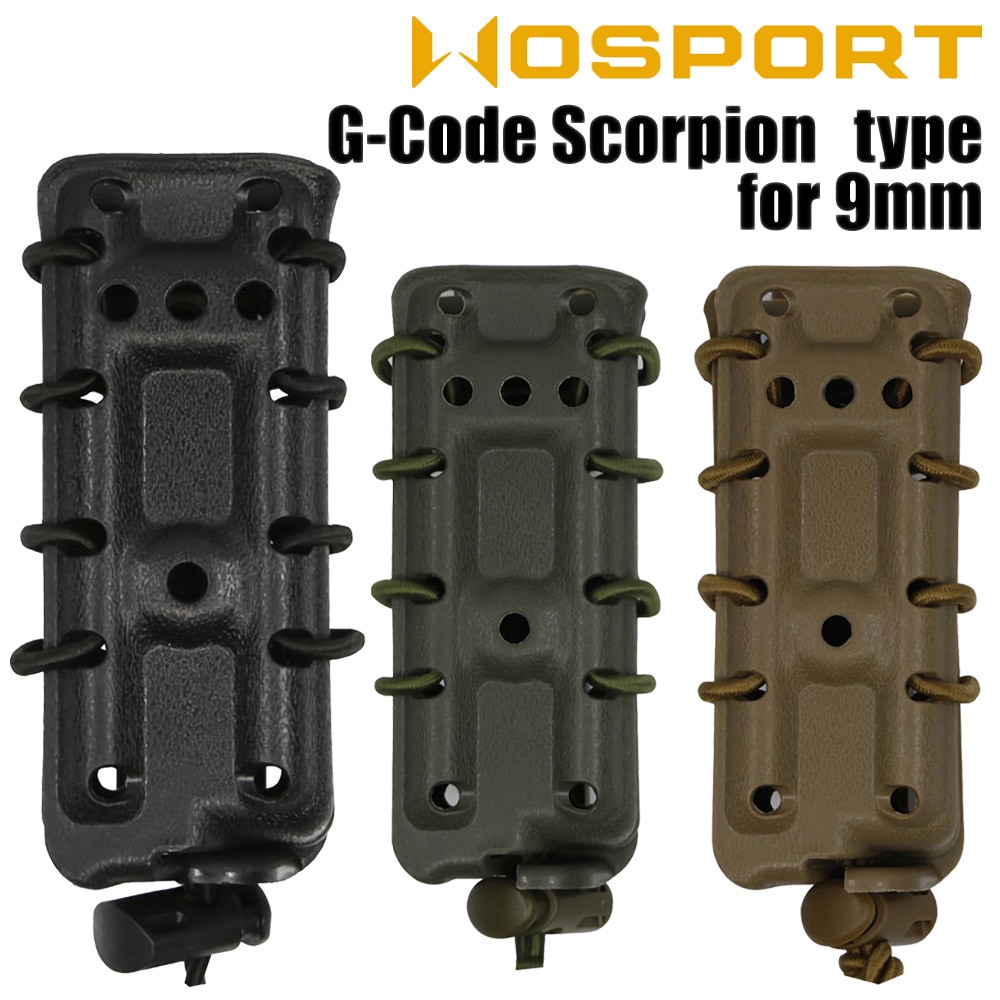 WOSPORT G-Code Scorpionタイプ 9mmマガジンポーチ