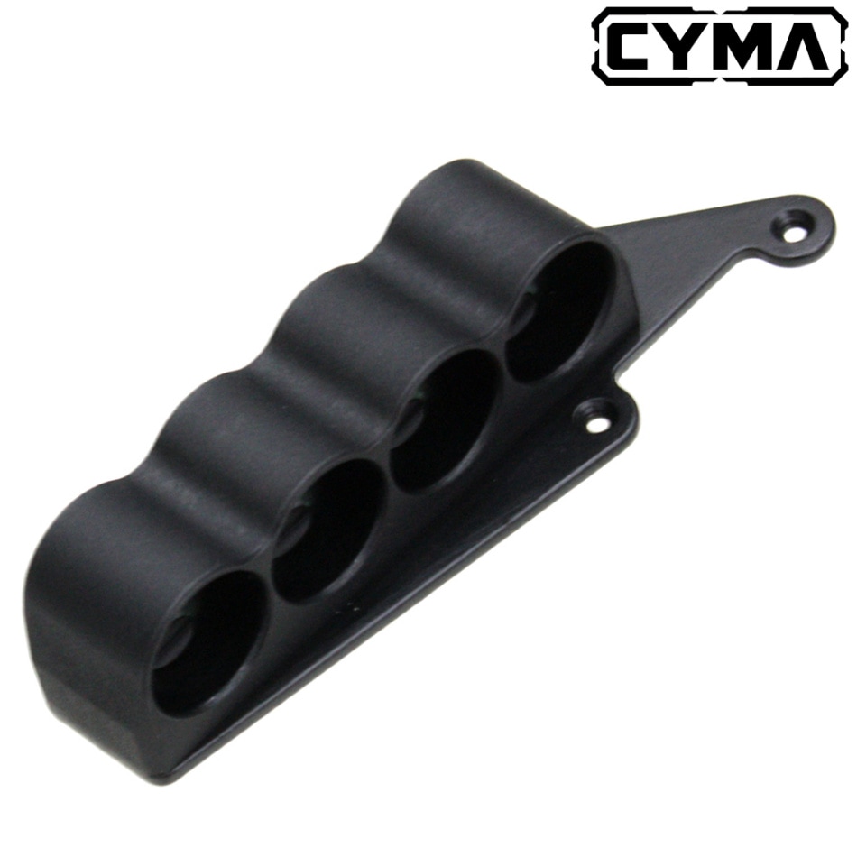 CYMA ショットガン用 4シェルホルダー Black