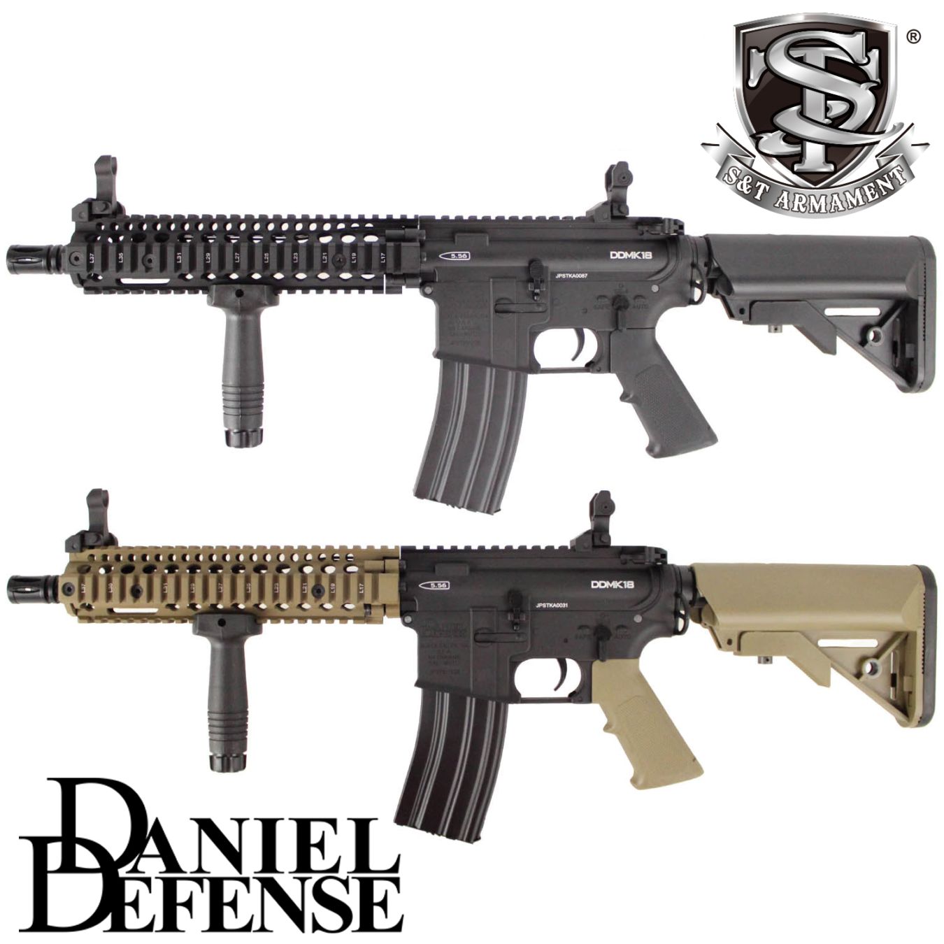 S＆T MK18 Mod.1 フルメタルG3電動ガン(DD刻印)