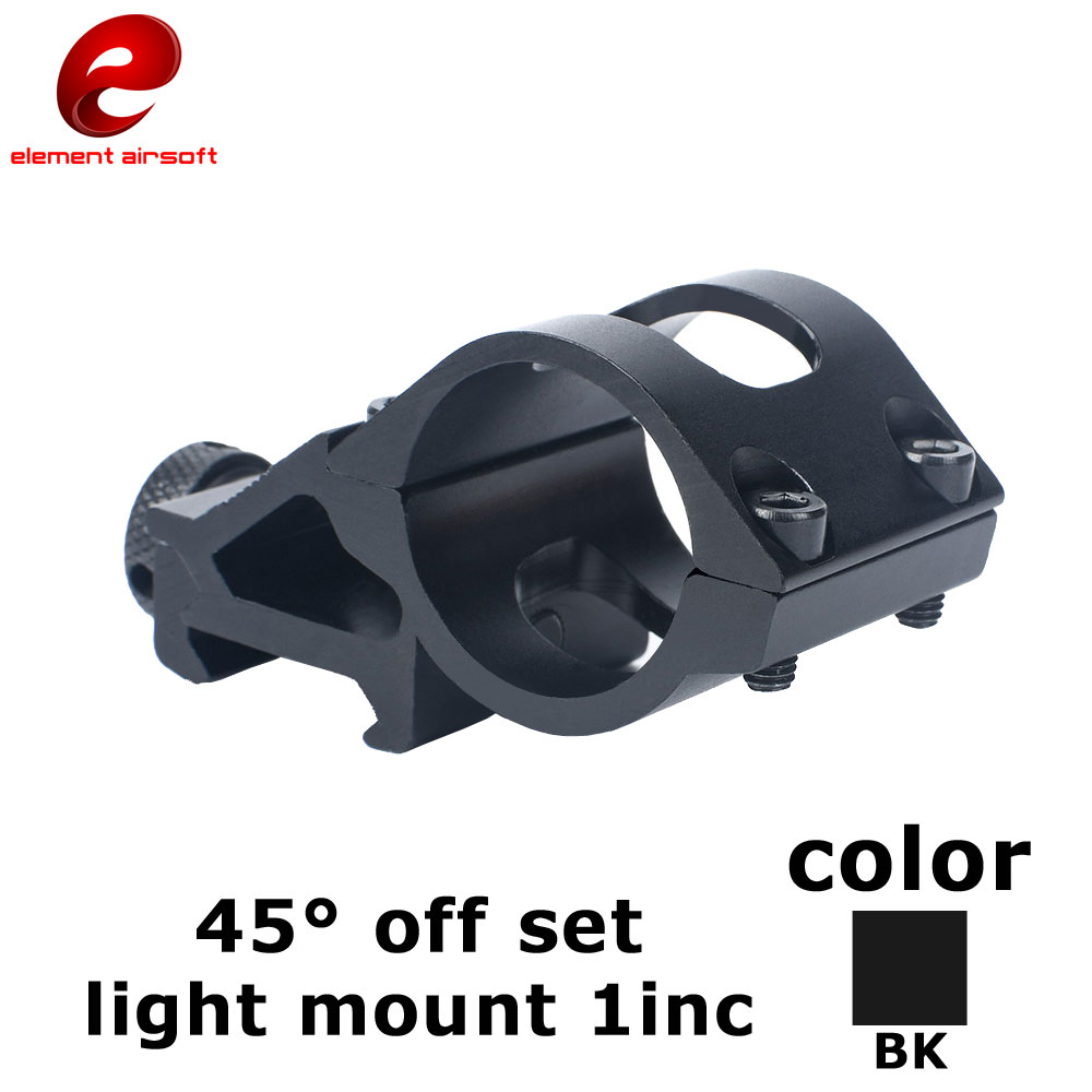 Element 45°オフセット ライトマウント(1inch)
