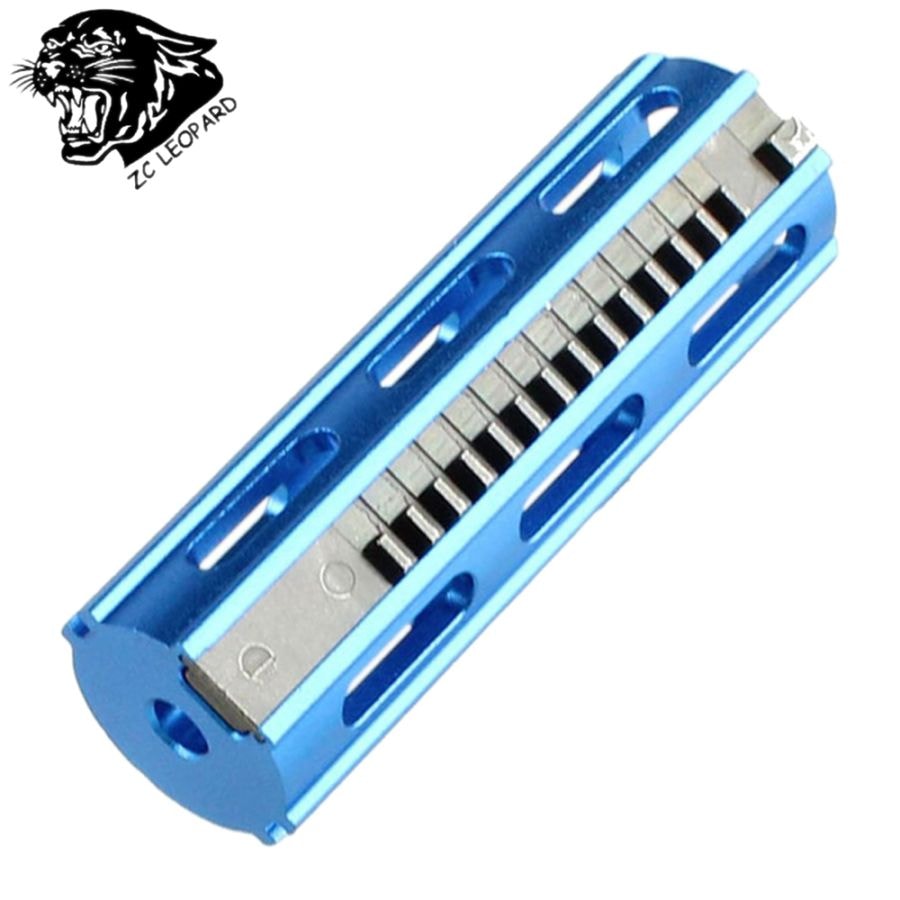 ZC LEOPARD アルミピストン MIMスチールハーフティース(14T) Blue