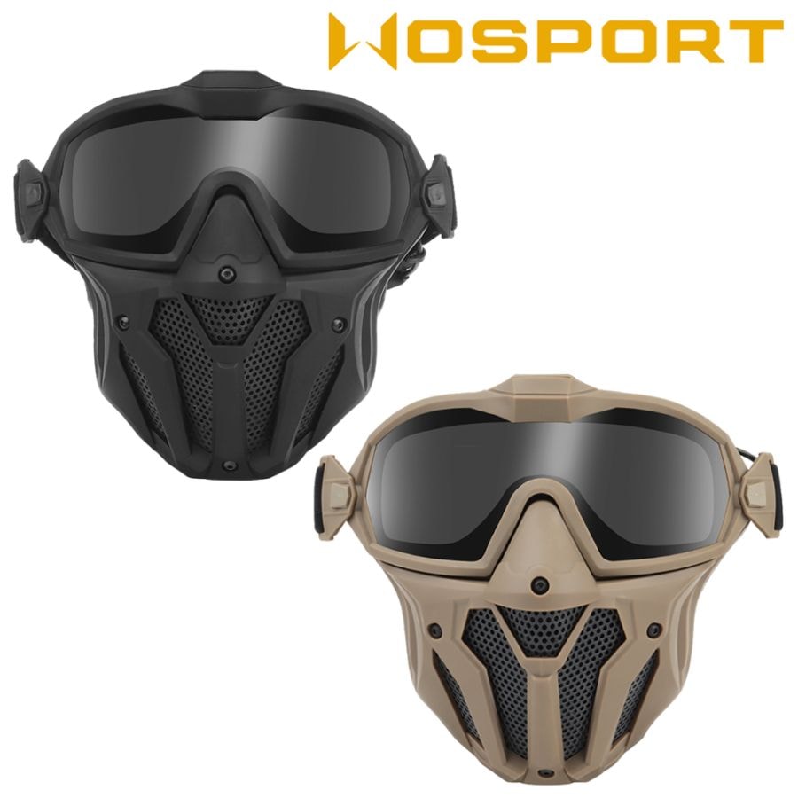 WOSPORT タクティカル アンチフォグマスク