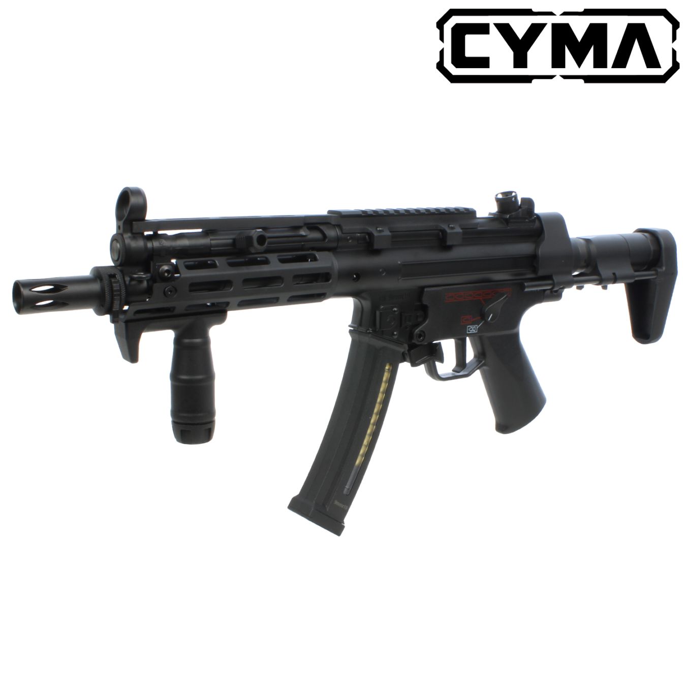 CYMA Enhanced MP5 PDWストック フルメタル電動ガン(E-Shooter)