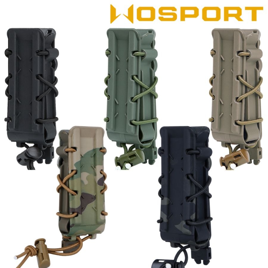 WOSPORT HSGI ポリマーTACOタイプ マガジンポーチ (9mm/45ACP) / High Speed Gear POLYMER TACO type Magazine Poach (9mm/45ACP)