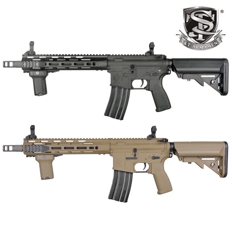 S＆T M4 URX4 10.75inch M-LOK フルメタルG3電動ガン BK/TAN