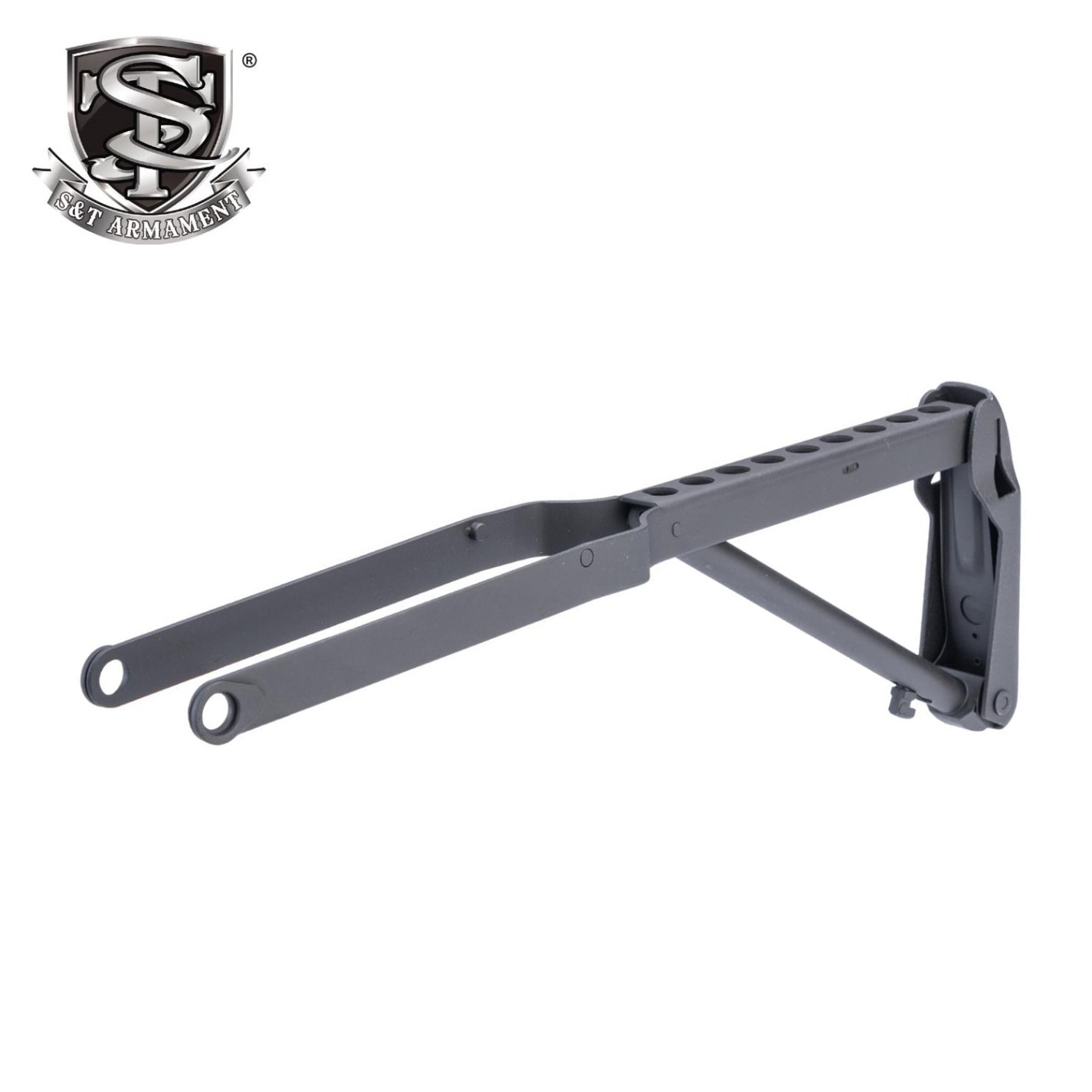 S＆T スターリングシリーズ フォールディングストック / S&T Metal Folding Stock for Sterling Airsoft SMG