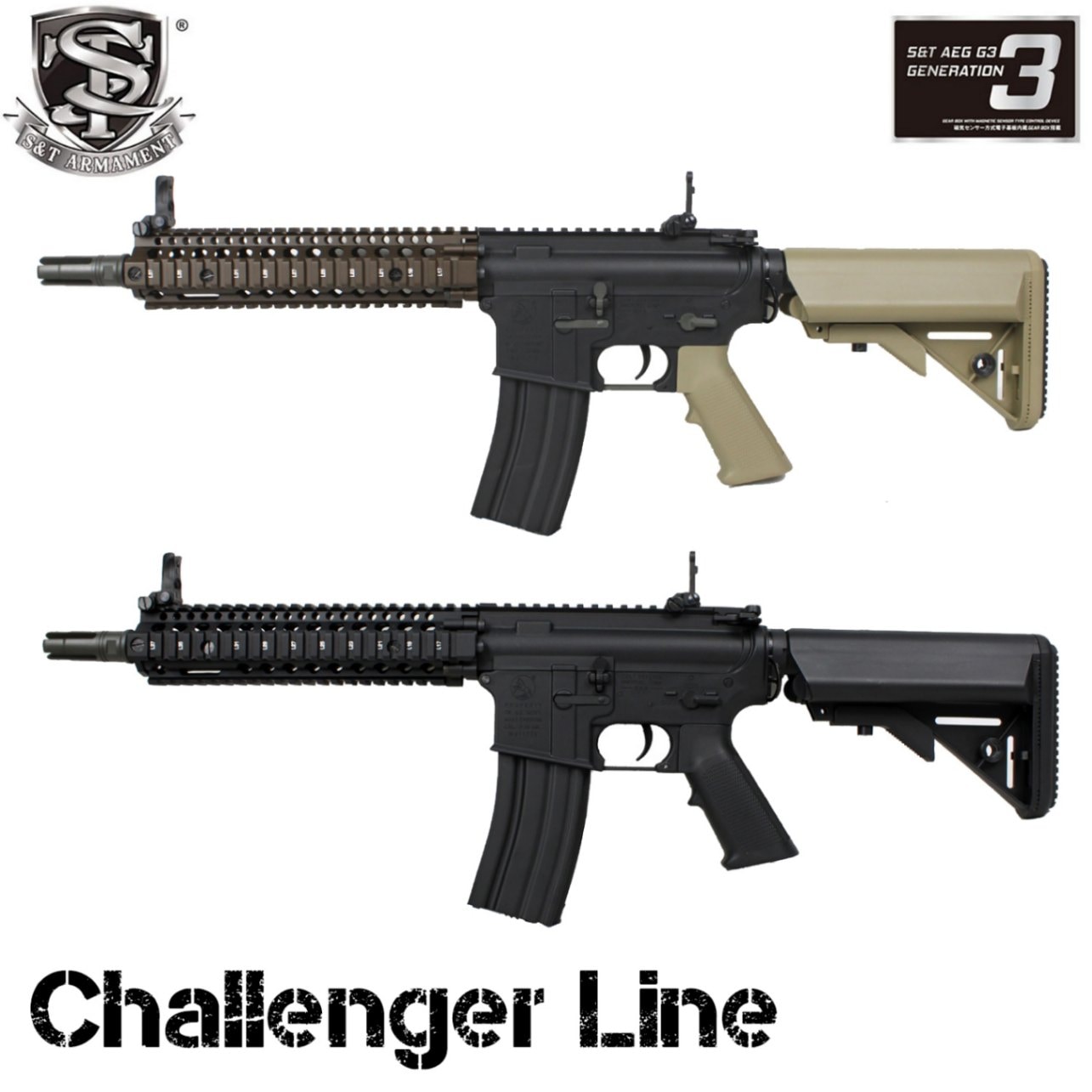 S&T Mk18 Mod.1 チャレンジャーライン G3電動ガン / S&T MK18 Mod.1 Challenger line G3 AEG