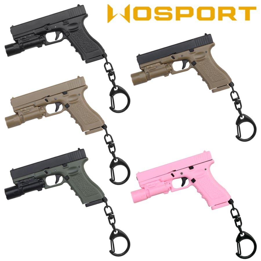 WOSPORT 1/4スケール G17 キーチェーン / keychain For Glock17