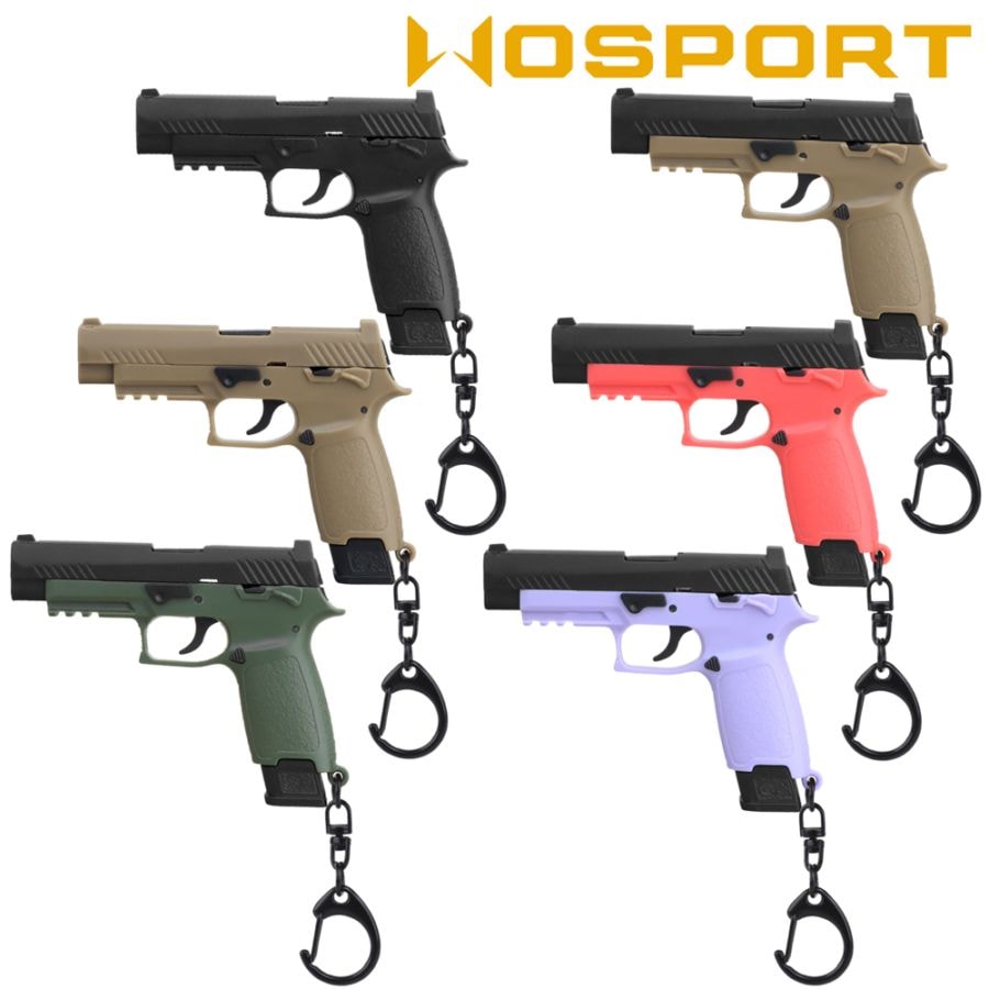 WOSPORT 1/4スケール P320-M17 キーチェーン / keychain For P320-M17