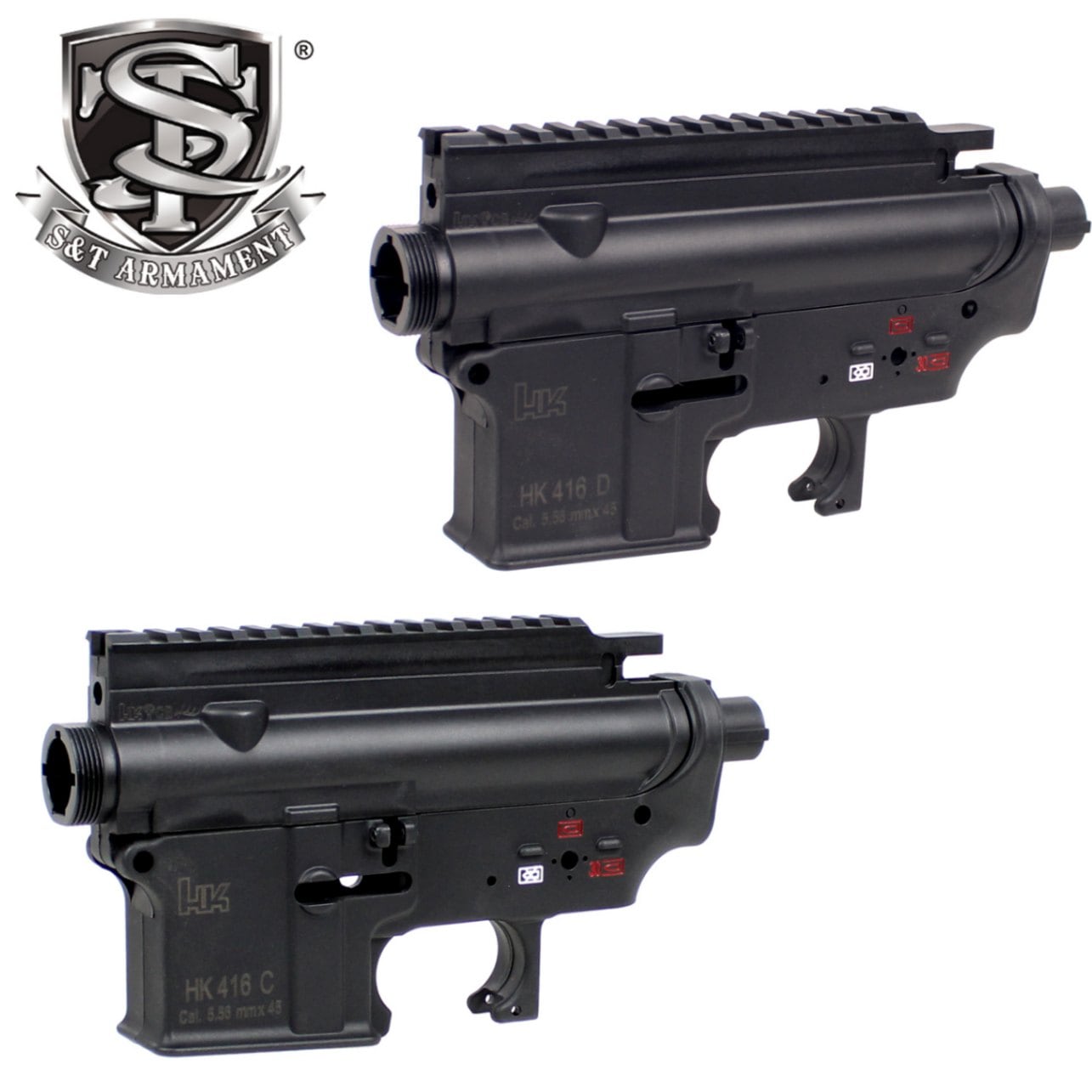 S＆T HK416C/HK416D G3 AEG用 ナイロンフレーム / S&T HK416C/HK416D G3 AEG NylonFrame