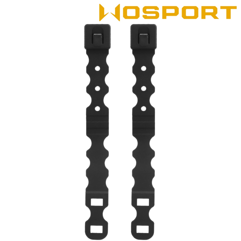 WOSPORT Molleクリップ ブラック ショート / MOLLE Clip　Black (short)