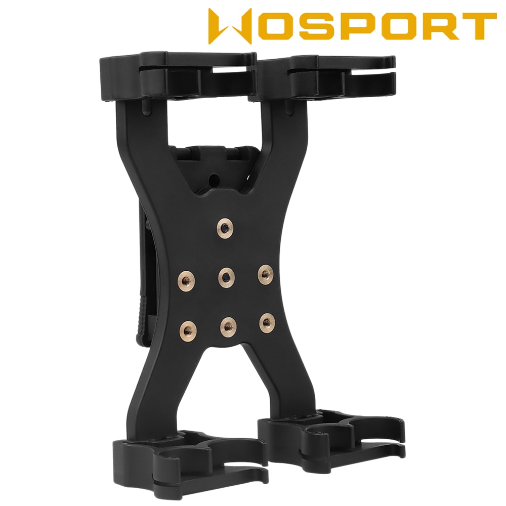 WOSPORT Safariタイプ シェルホルダー 8shell ブラック / Safari type Shotgun Shell Holder 8 Black